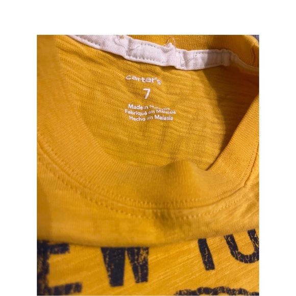 CARTERS Boy's T-Shirt - Reigning Champion. Size 7. - Picture 4 of 4